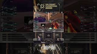 GE PatMen 強気な撃ち合いでサイト中を守り切る🛡️トリプルキル獲得🔥 #valorant #valorantclips