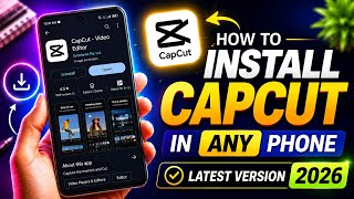 How to download capcut in android | How to download capcut | Capcut Pro 2026