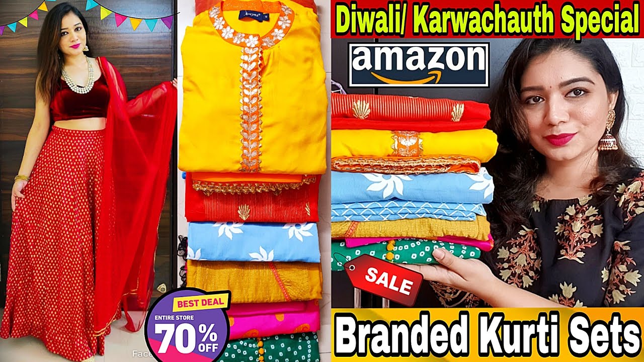 🌹Amazon Kurti/Kurti Set HaulAnarkalis/Chudidar/Sharara/ Skirt Sets/ 
