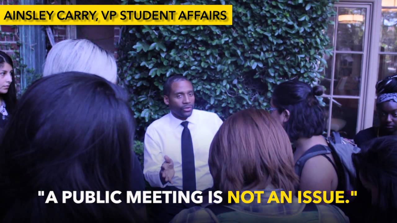 60SC: Students Force USC Administration To Meet About Issues With Diversity