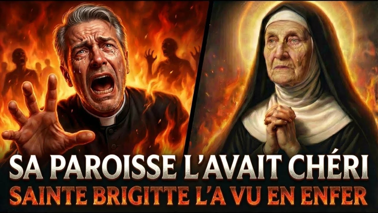 Sainte Brigitte a vu un PRÊTRE en enfer — sa paroisse l’adorait