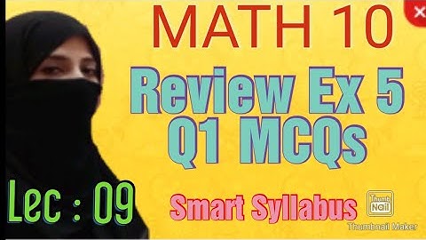 Review Ex 5 [ Q1 MCQs ] || Math Class 10 || Unit 5 || Sets and Functions || Ocean of Knowledge