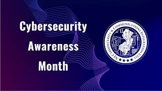 Cybersecurity Awareness Month | NJCCIC