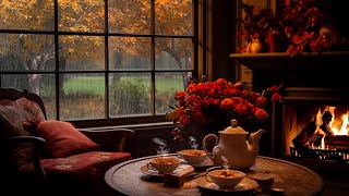 Autumn Rain and Fireplace Sound in a Cozy Room / Relaxing Sounds along with Autumn Rain by Soothing Vibes 205 views 5 days ago 24 hours