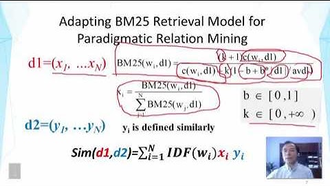 DATA MINING   3 Text Mining and Analytics   1 9 Paradigmatic Relation Discovery Part 2