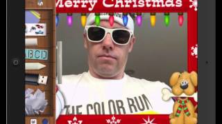 Drawing Pad App on iPad to create Christmas Cards screenshot 5