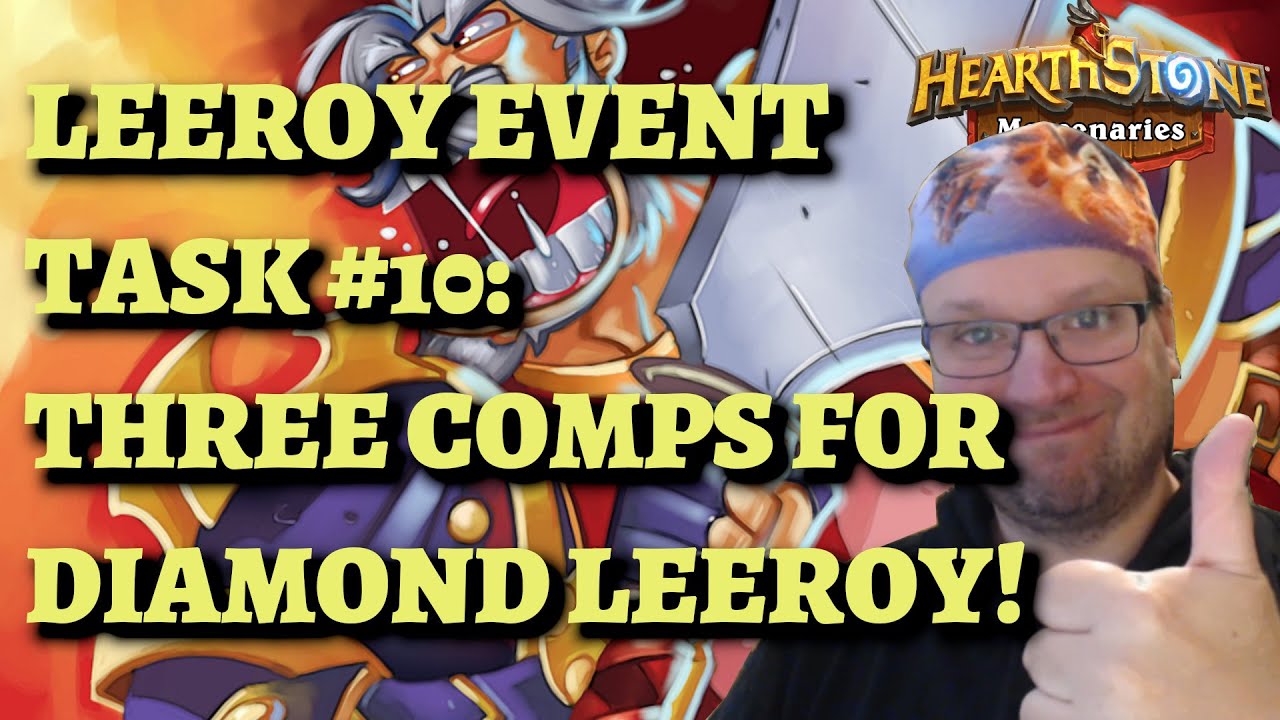 Leeroy Event Task #10: Heroic Onyxia with 5 Humans (Hearthstone Mercenaries)