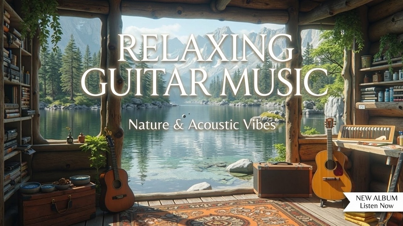 Спокойная акустика | Соло на гитаре «Весна» и звуки природы