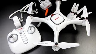 Syma X25 Pro W Beginner GPS Positioning WiFi FPV TX control drone review