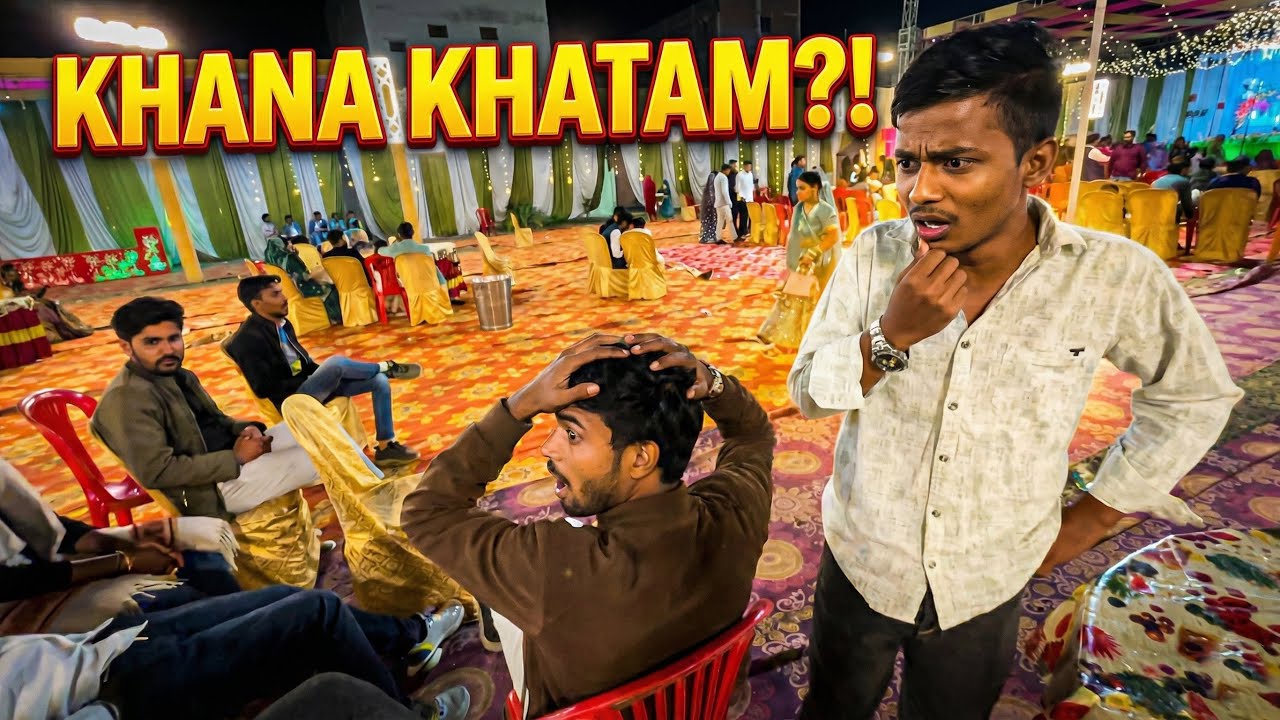 Shaadi Mein Khana Khatam 😱