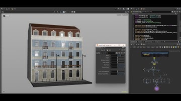 Procedural Building Generator and Destruction Simulation HDA