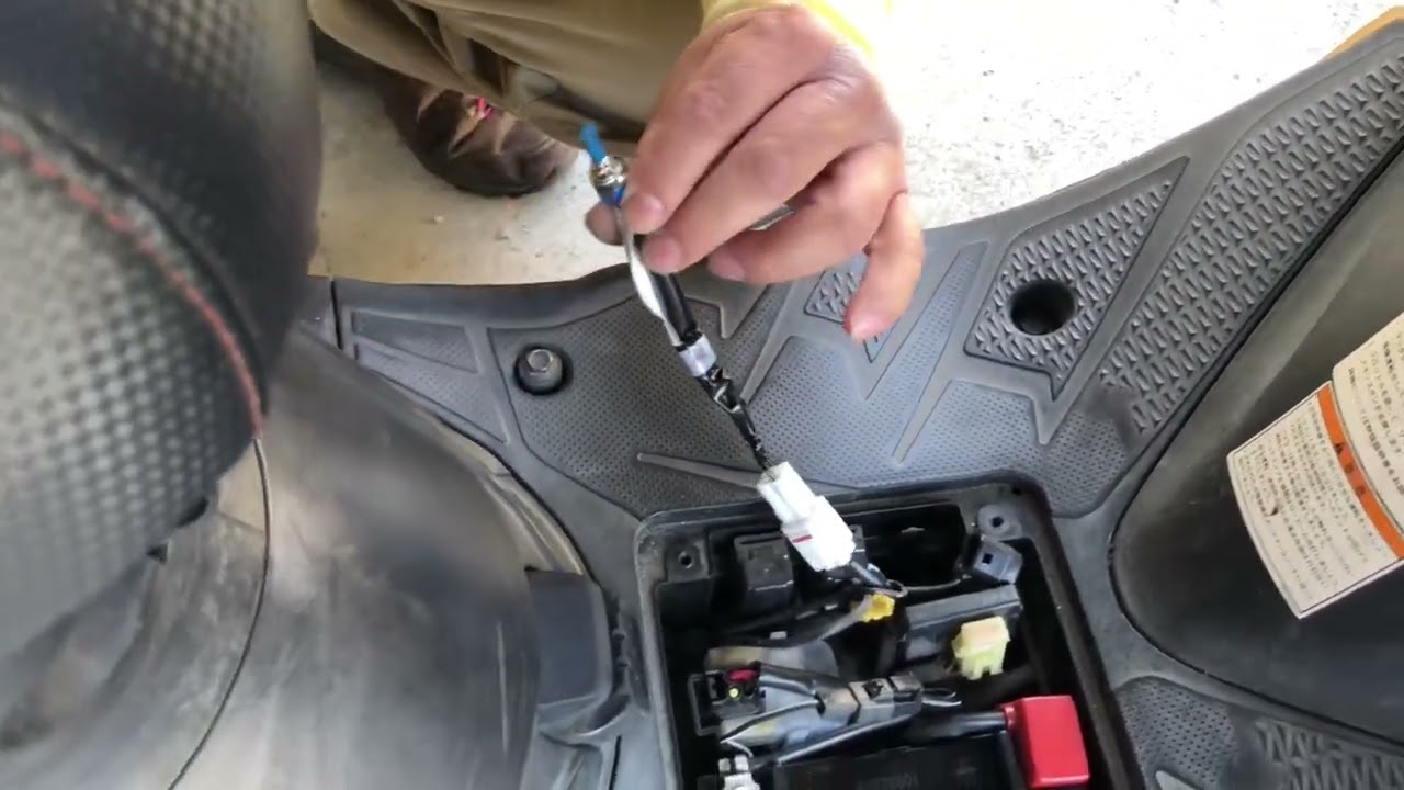 アドレス125】モードセレクトスイッチを繋いでみました♪エラーコード