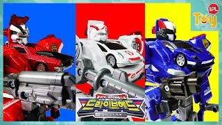 Tomika Hyper Rescue Drive-head Fire truck police car ambulance robot helicopter toy kids [ToyLoL]