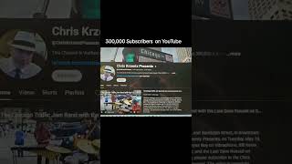 The Chris Krzentz Presents YouTube channel has now 300,000 Subscribers.