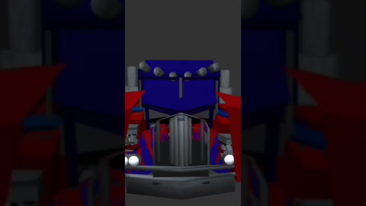 optimus prime prisma 3D