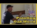 How to paint grainy wood. Using grain fillers to paint oak cabinets. Woodworking tips. How to paint grainy wood. Using grain fillers to paint oak cabinets. Woodworking tips.