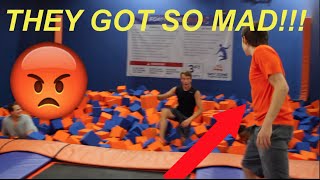 KICKED OUT OF SKYZONE!! No triples allowed!!!