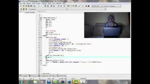 Program Kasir Kedai (Borland campuran C++)
