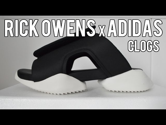 Rick Owens Adidas: Clog / (Review) - YouTube