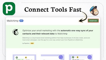 Pipedrive synchroniseren of verbinden met Mailchimp (eenvoudige koppelingshandleiding)
