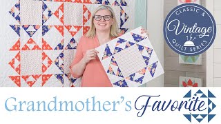 Grandmother’s Favorite | Classic and Vintage Series | Fat Quarter Shop