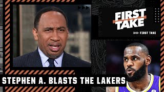 They're too reliant on LeBron! - Stephen A. SOUNDS OFF on the Lakers 🗣️ | First Take