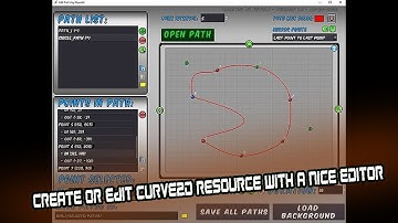 Godot Path Editor plugin
