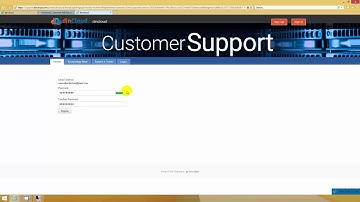 dinCloud Support Ticket | Step by Step Tutorial