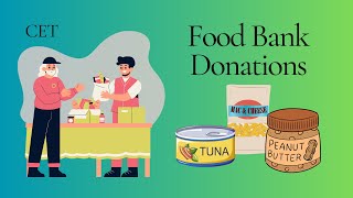 Sequim Food Bank Baskets at DCC