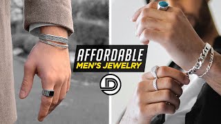 Top 7 Most AFFORDABLE JEWELRY Brands | Men’s Fashion + Accessories