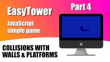 Easy Tower - 4. Collisions with walls & platforms - JavaScript game coding
