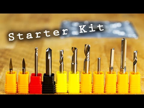 CNC Starter Kit | Die besten Fräser jetzt im Set | Der beste Anfang für deine Fräse