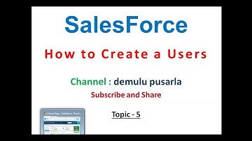 Salesforce Users create in Telugu