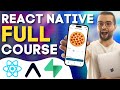 React native full 8 hours course expo expo router supabase