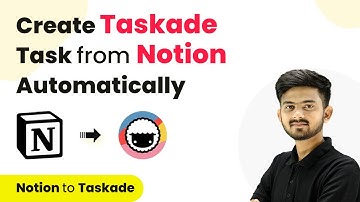 How to Create Taskade Task from Notion | Notion Taskade Integration