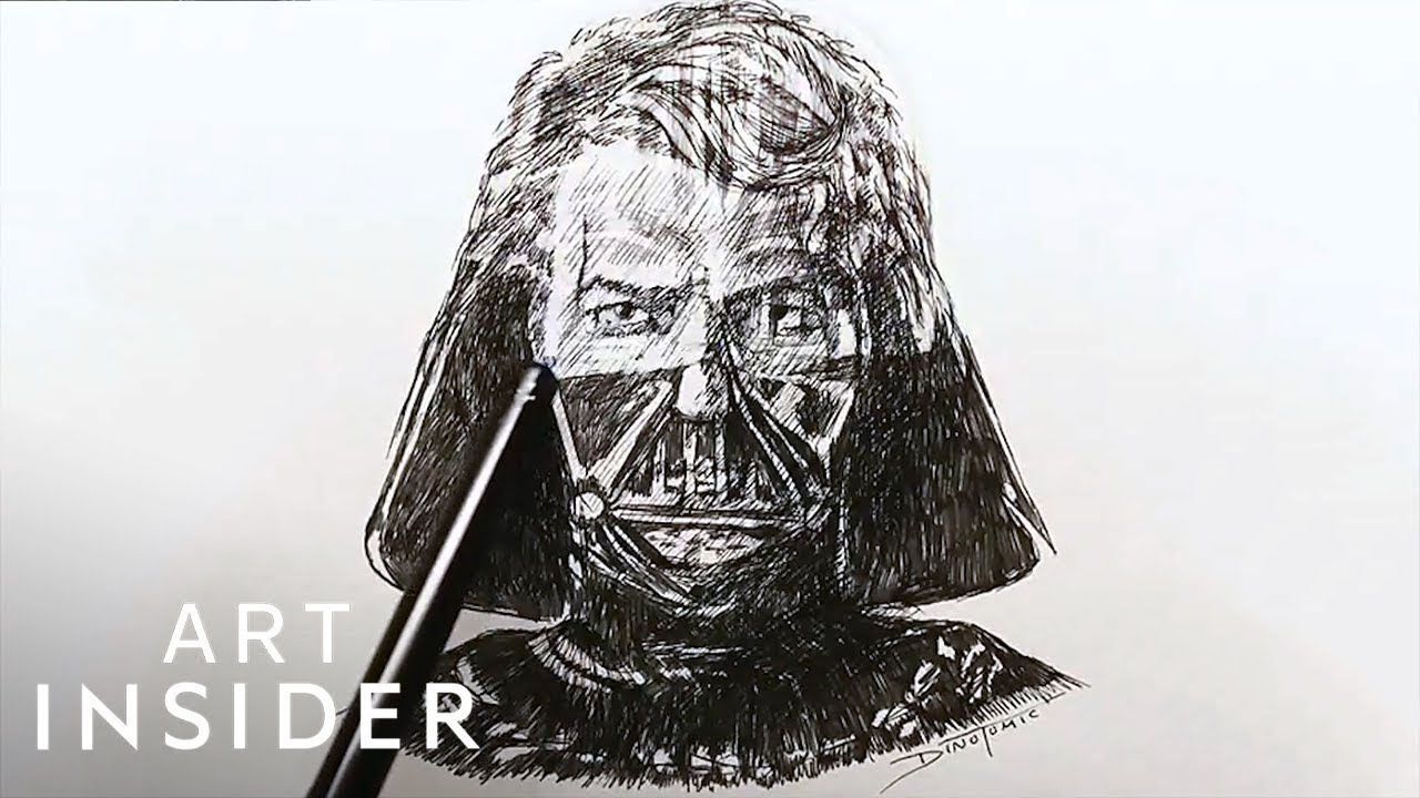 InvisibleInk Drawings Are Two Pictures In One YouTube