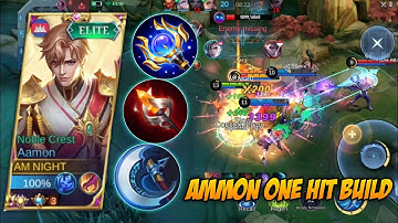 ONLY 0.01% 1 SEC DELETE! USING THIS ENHANCE BASIC ATTACK + HIGH DAMAGE - AAMON BEST BUILD 2022