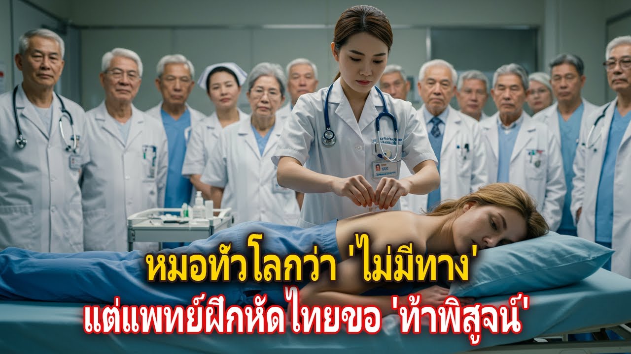 แพทย์ออสซี่ส่ายหน้า! แต่นักศึกษาแพทย์ไทยทำให้นักบัลเล่ต์อัมพาตกลับมาเต้นได้