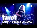 Tarot - Wings Of Darkness @ Sawohouse Underground, Kuopio, Finland 26.7.2023