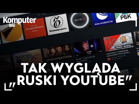 Tak wygląda rosyjska strona internetu. Zaglądamy na RuTube.ru