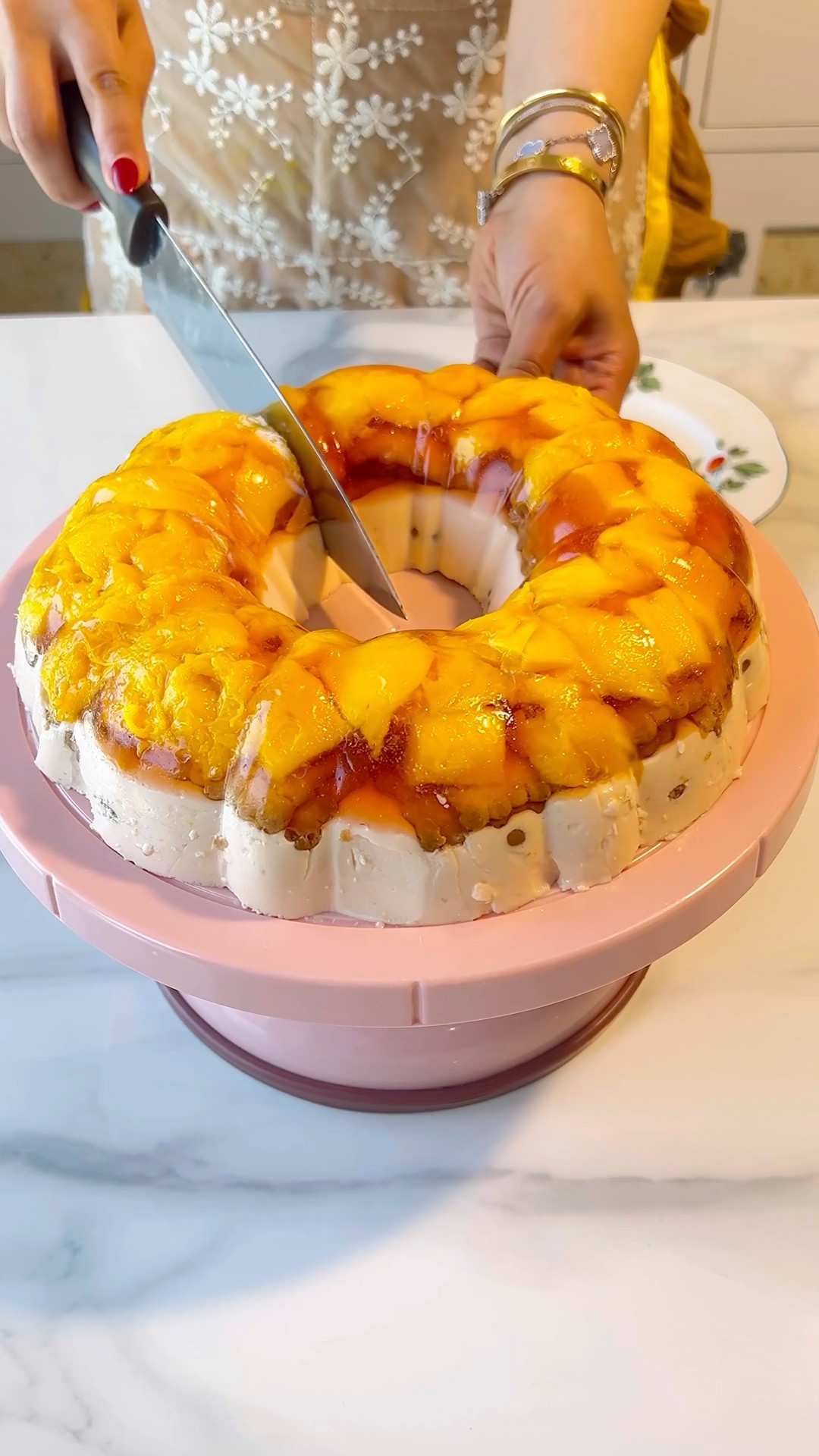 حلا المانجو  #cake