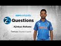 25 Questions with Ajinkya Rahane: Favourite Mumbai Snack?