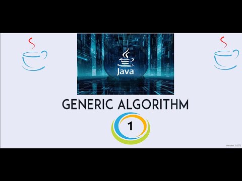 Generic Algorithm Java Code 1 - YouTube