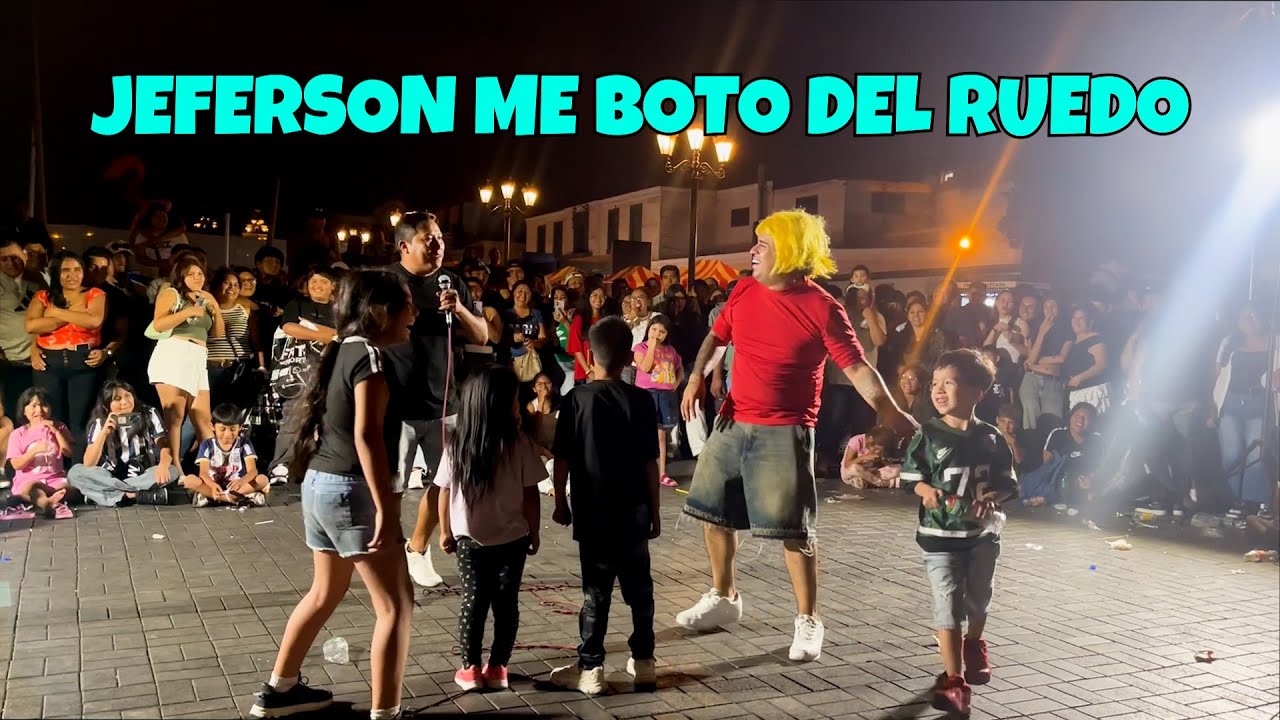 Jeferson me boto del ruedo