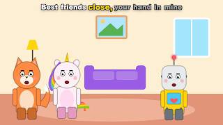 Cuddle Time | A Gentle Goodnight Hug Song for Kids | The Sparkle Friends