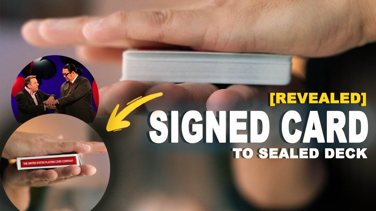 Шон Фаркуар раскрыл свой трюк «Обмани нас»!