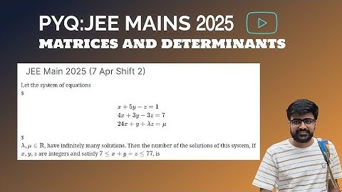 Let the system of equations x+5y-z = 1, 4x+3y-3z = 7, 24x+y+λz = μ, λ,μ∈R, have infinitely many 