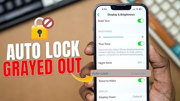 Fix Auto-Lock Grayed Out in Settings on iPhone | Fix Auto Lock is Missing on iPhone