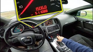 Audi Q7 with 511 000 km / 317 500 mi, POV Test Drive (no commentary)