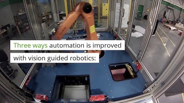 Automation Improved With Vision Guided Robotics